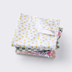 Flannel Baby Blankets - Painterly Floral - 4pk - Cloud Island™ -Cloud Island Shop GUEST 9f34e094 172f 4d39 9110 1c48fd66a3ad