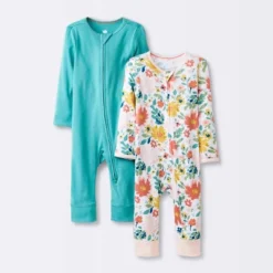 Baby Girls' 2pk Zip Romper - Cloud Island™ -Cloud Island Shop GUEST a391e3e8 dab7 4876 a0c9 40c77d7834d2
