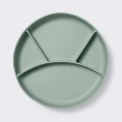 Silicone Suction Divided Plate - Green - Cloud Island™ 5 Silicone Suction Divided Plate - Green - Cloud Island™ -Cloud Island Shop GUEST a654fd7f 7512 4a8c aea5 8c56d664d683