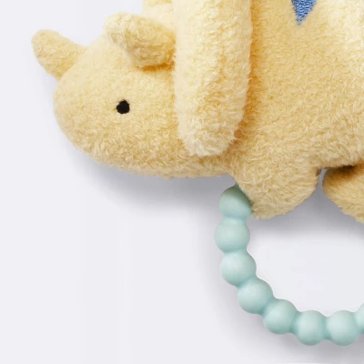 Soft Dinosaur Toy - Cloud Island™ Yellow 2 Soft Dinosaur Toy - Cloud Island™ Yellow - Image 2