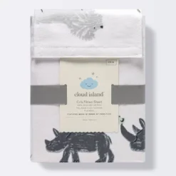 Fitted Crib Sheet - Cloud Island™ Two By Two Animals 8 Fitted Crib Sheet - Cloud Island™ Two By Two Animals -Cloud Island Shop GUEST af970d84 64be 4afe 8394 08712f5a0a63
