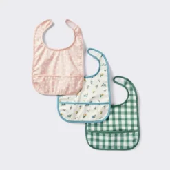Water Resistant Bibs - 3pk - Floral/Checkerboard - Cloud Island™ 7 Water Resistant Bibs - 3pk - Floral/Checkerboard - Cloud Island™ -Cloud Island Shop GUEST b2ffe655 4aec 48b6 9d32 bd433fe6c576
