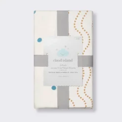 Fitted Jersey Crib Sheet - Dots & Squiggles - 2pk - Cloud Island™ -Cloud Island Shop GUEST ba7536fe 880a 4dfe a626 04935b755012