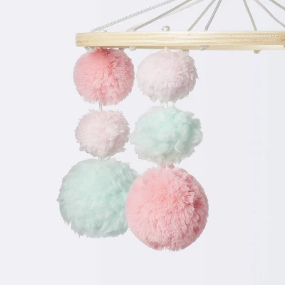 Crib Mobile Poms - Cloud Island™ 2 Crib Mobile Poms - Cloud Island™ - Image 2