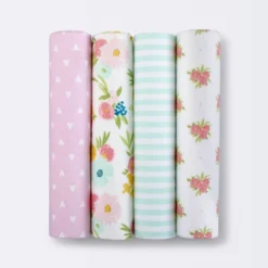 Flannel Baby Blankets Floral Fields 4pk - Cloud Island™ -Cloud Island Shop GUEST bea48922 f11a 41ab a5c9 ccbf1674a426
