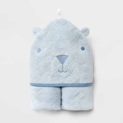 Baby Hooded Towel - Cloud Island™ 1 Baby Hooded Towel - Cloud Island™