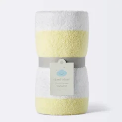 Chenille Stripe Baby Blanket - Yellow And White Stripes - Cloud Island™ -Cloud Island Shop GUEST c49ed641 9886 476a 82b0 dc2fb9cdd6d2