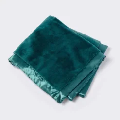 Solid Satin Edge Plush Baby Blanket - Green - Cloud Island™ -Cloud Island Shop GUEST caf56ba3 c66f 459e 84fc a13ca5181eef