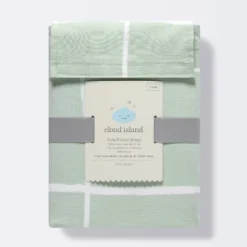 Fitted Crib Sheet - Cloud Island™ Mint Windowpane -Cloud Island Shop GUEST cbc12d02 bfe1 469c 8ee6 aa8b3b9a518f