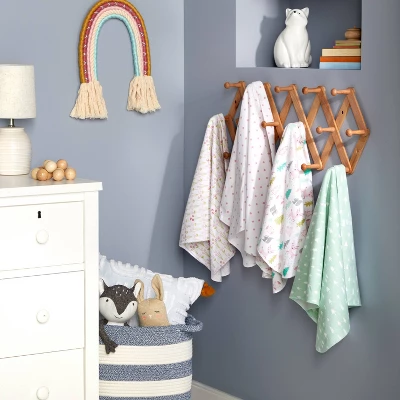 Flannel Baby Blankets Forest Frolic 4pk - Cloud Island™ Pink 1 Flannel Baby Blankets Forest Frolic 4pk - Cloud Island™ Pink