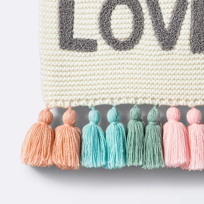 You Are Loved Fiber Wall Art - Cloud Island™ 3 You Are Loved Fiber Wall Art - Cloud Island™ - Image 3