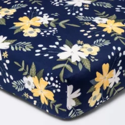 Fitted Crib Sheet Meadow - Cloud Island™ - Navy Floral 9 Fitted Crib Sheet Meadow - Cloud Island™ - Navy Floral -Cloud Island Shop GUEST d4ed7dab ab75 4af3 aeec 9bf729e09db0