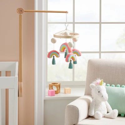 Rainbow Mobile Crib Toy - Cloud Island™ 1 Rainbow Mobile Crib Toy - Cloud Island™