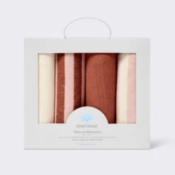 Flannel Baby Blankets - Warm Metallic - 4pk - Cloud Island™ -Cloud Island Shop GUEST dea0672e a406 47d1 a047 2dc8467d77e5