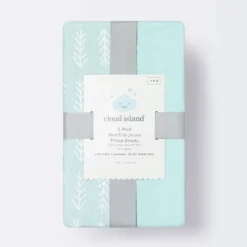 Fitted Mini Crib Sheet - Arrows/Mint - 2pk - Cloud Island™ -Cloud Island Shop GUEST e93a4d75 fb7e 4e3c bf2c 247e6e4e4770