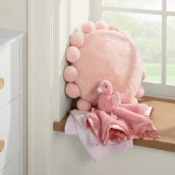 Small Security Blanket - Cloud Island™ Flamingo