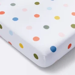 Cotton Fitted Crib Sheet - Multidot - Cloud Island™ -Cloud Island Shop GUEST ebd4b343 8cec 4668 b1b8 796350a7b262