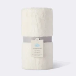 Solid Satin Edge Plush Baby Blanket - Cream - Cloud Island™ -Cloud Island Shop GUEST ec5bcda4 6a85 4a66 bcc9 b045271c23d4