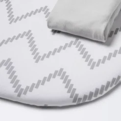Jersey Bassinet Sheet - Cloud Island™ Gray Chevron And Solid Gray - 2pk -Cloud Island Shop GUEST ee8a9601 47fd 4567 a503 9109ebbc34c6