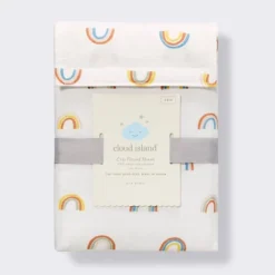 Cotton Fitted Crib Sheet - Rainbows - Cloud Island™ 6 Cotton Fitted Crib Sheet - Rainbows - Cloud Island™ -Cloud Island Shop GUEST ef33736e a074 47b4 b701 7b5934c4c55c