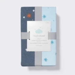 Fitted Jersey Crib Sheet - Space - 2pk - Cloud Island™ -Cloud Island Shop GUEST f1d5f5f3 b565 43e6 8f9c 543c6a6ffa15