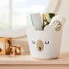 Small Tapered Round Coiled Rope Round Basket Sleepy Bear - Cloud Island™